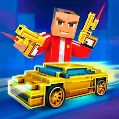 Взлом Block City Wars: Pixel Shooter (Блок Сити Варс)  [МОД Mega Pack] - последняя версия apk на Андроид