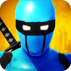 Скачать взлом Blue Ninja : Superhero Game (Блу Ниндзя)  [МОД Бесконечные деньги] - полная версия apk на Андроид