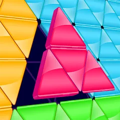 Скачать взлом Block! Triangle Puzzle:Tangram  [МОД Много денег] - стабильная версия apk на Андроид