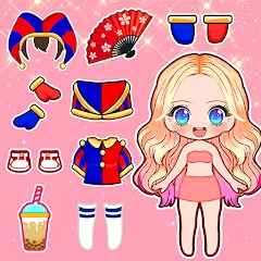 Взлом Doll Dress Up: Makeup Games (Долл Дресс Ап)  [МОД Бесконечные деньги] - стабильная версия apk на Андроид