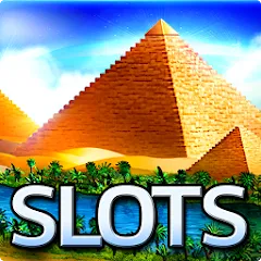 Скачать взломанную Slots - Pharaoh's Fire (Слоты)  [МОД Меню] - последняя версия apk на Андроид