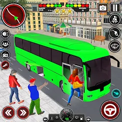 Взлом City Bus Simulator 3D Bus Game (Симулятор городского автобуса 3D  игра   )  [МОД Все открыто] - стабильная версия apk на Андроид