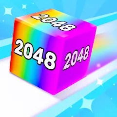 Скачать взлом Chain Cube 2048: 3D merge game (Чейн Куб)  [МОД Много денег] - полная версия apk на Андроид