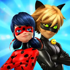 Скачать взломанную Miraculous Ladybug & Cat Noir  [МОД Бесконечные деньги] - полная версия apk на Андроид