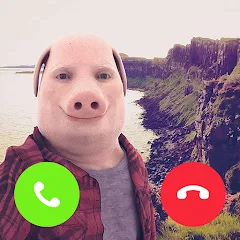 Взломанная John Pork In Video Call (Джон Порк ин Видео Колл)  [МОД Mega Pack] - последняя версия apk на Андроид