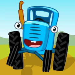 Скачать взломанную Tractor Games for Kids & Baby!  [МОД Mega Pack] - стабильная версия apk на Андроид