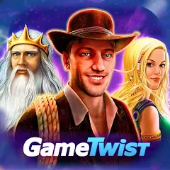 Скачать взлом GameTwist Vegas Casino Slots (ГеймТвист)  [МОД Много монет] - полная версия apk на Андроид