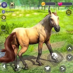 Скачать взлом Virtual Wild Horse Family Sim (Виртуальное семейство диких лошадей)  [МОД Бесконечные деньги] - стабильная версия apk на Андроид