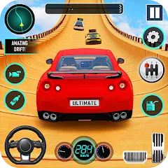 Взлом Racing Car Stunt | Stunt Race (Рейсинг Кар Стант)  [МОД Меню] - стабильная версия apk на Андроид