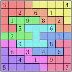 Взломанная Droidoku - Andoku Puzzle (Дроидоку)  [МОД Все открыто] - последняя версия apk на Андроид