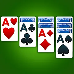 Скачать взлом Solitaire: Classic Card Game (Клондайк Солитер)  [МОД Бесконечные деньги] - последняя версия apk на Андроид