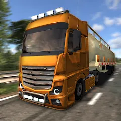 Скачать взлом European Truck Simulator (Юро Трак Драйвер)  [МОД Все открыто] - последняя версия apk на Андроид