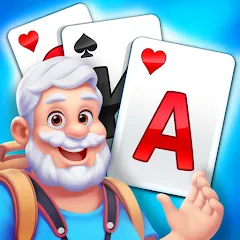 Взлом Solitaire Good Times (Солитер Гуд Таймс)  [МОД Бесконечные монеты] - полная версия apk на Андроид