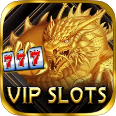 Скачать взломанную VIP Deluxe Slots Games Offline  [МОД Unlimited Money] - последняя версия apk на Андроид