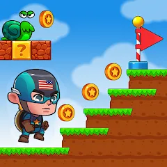 Взломанная Super Bill World-Fun Adventure (Супер Билл Мир)  [МОД Mega Pack] - полная версия apk на Андроид