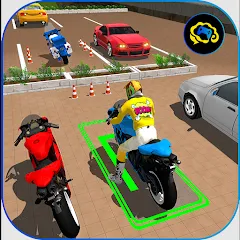 Скачать взломанную Bike Parking Moto Driving Game (Ларонг Парадахан нг Бисиклета)  [МОД Бесконечные деньги] - полная версия apk на Андроид