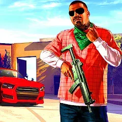 Взломанная City Grand Gangster Crime (Сити Гранд Гангстер Крайм)  [МОД Меню] - полная версия apk на Андроид