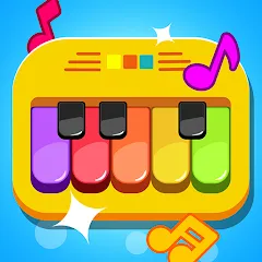 Взломанная Baby Piano Kids Music Games  [МОД Бесконечные деньги] - полная версия apk на Андроид