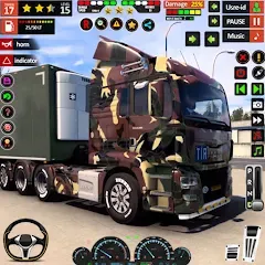 Взлом Army Truck Transport Game 2023  [МОД Меню] - последняя версия apk на Андроид