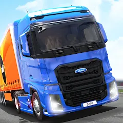 Скачать взломанную Truck Simulator : Europe  [МОД Меню] - стабильная версия apk на Андроид