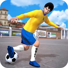 Взлом Street Football Kick Games (Уличный футбол Игры с ударами)  [МОД Все открыто] - последняя версия apk на Андроид