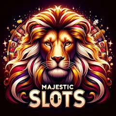 Скачать взломанную Majestic Slots: Slot Machine  [МОД Бесконечные монеты] - последняя версия apk на Андроид