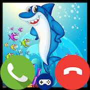   Fake Call Shark Game -     