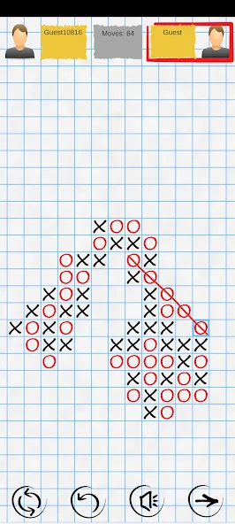 Tic Tac Toe Online: Mega XO  [МОД Все открыто] Screenshot 2