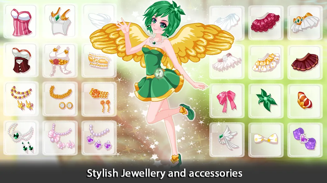 Dress Up Angel Anime Girl Game  [МОД Unlocked] Screenshot 3