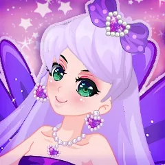 Взломанная Dress Up Angel Anime Girl Game  [МОД Unlocked] - полная версия apk на Андроид