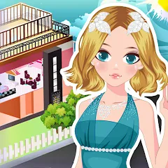 Скачать взломанную Girl Doll House - Room Design  [МОД Menu] - полная версия apk на Андроид