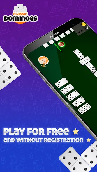 Dominoes Online - Classic Game (Домино Онлайн)  [МОД Меню] Screenshot 2