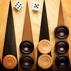 Взломанная Backgammon Live - Online Games (Бэкгаммон Лайв)  [МОД Mega Pack] - последняя версия apk на Андроид