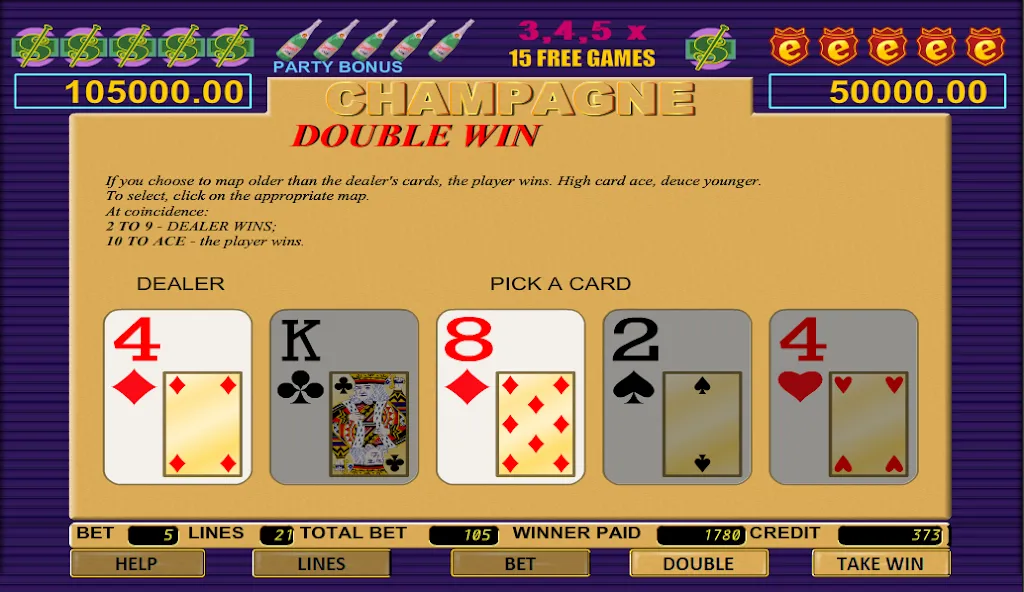 Champagne Slot (Шампанское Слот)  [МОД Много монет] Screenshot 3