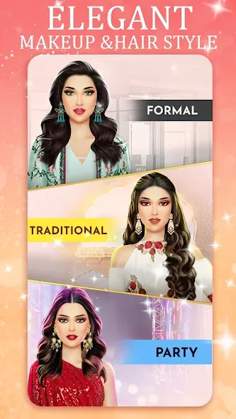 Indian Fashion Dressup Stylist  [МОД Бесконечные монеты] Screenshot 5