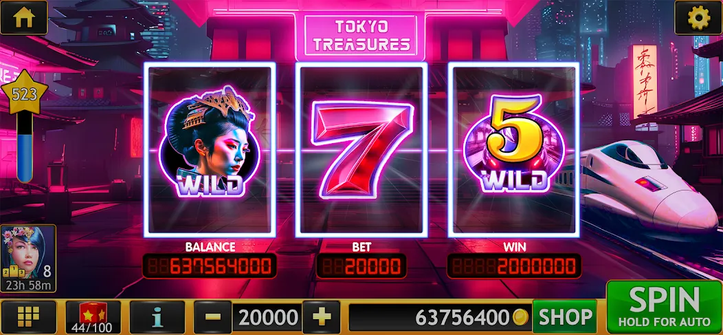 Slots of Luck: Vegas Casino (Слоты удачи)  [МОД Бесконечные монеты] Screenshot 3