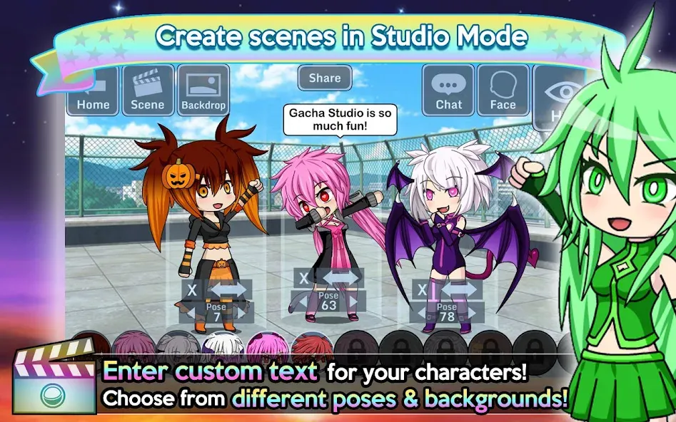 Gacha Studio (Anime Dress Up) (Гача Студио)  [МОД Бесконечные деньги] Screenshot 3