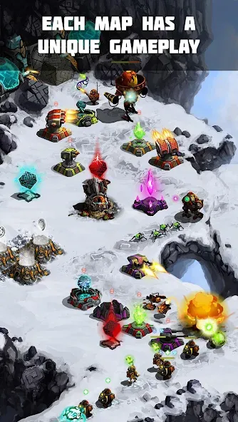 Ancient Planet Tower Defense (Эншент Планет Тауэр Дефенс)  [МОД Menu] Screenshot 2