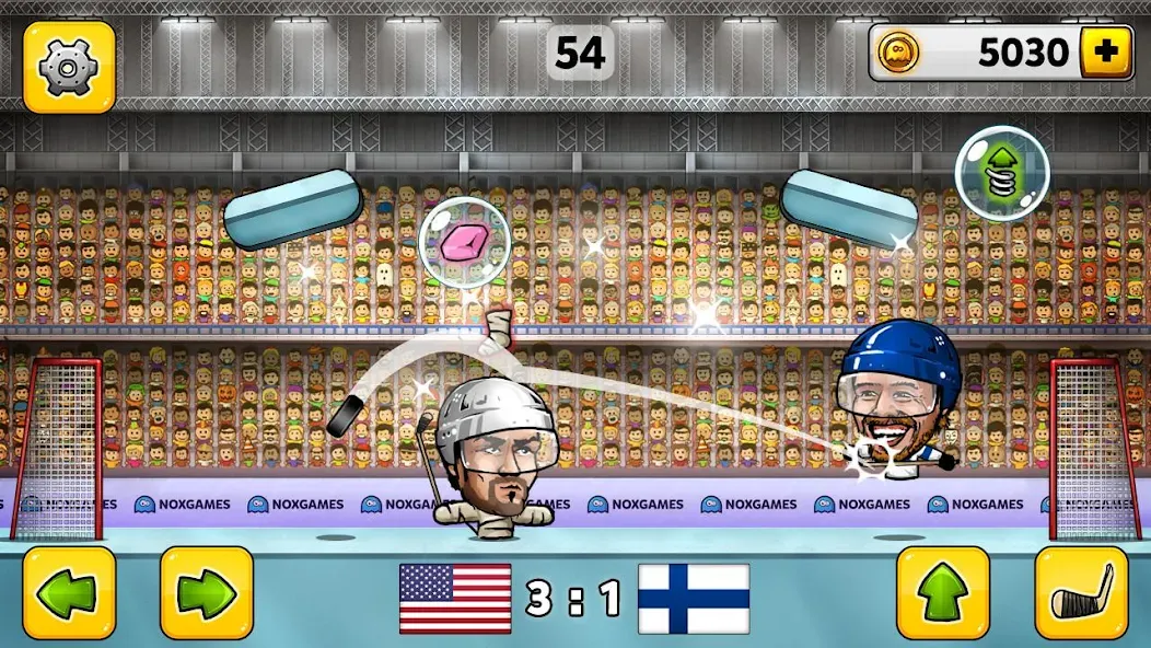 Puppet Hockey: Pond Head  [МОД Много денег] Screenshot 2