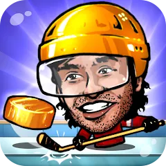 Скачать взломанную Puppet Hockey: Pond Head  [МОД Много денег] - полная версия apk на Андроид