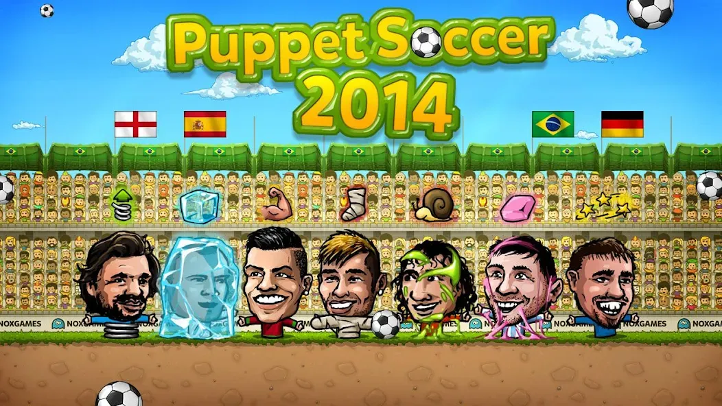 Puppet Soccer - Football  [МОД Unlimited Money] Screenshot 4