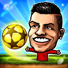 Взломанная Puppet Soccer: Champs League (Паппет Соккер)  [МОД Mega Pack] - полная версия apk на Андроид