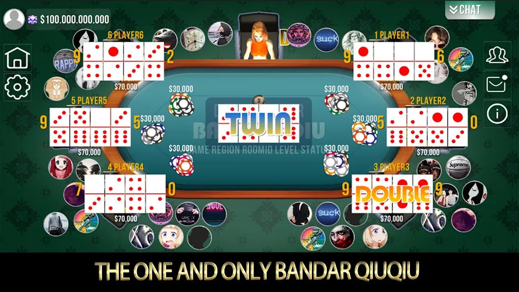 Domino Poker QiuQiu Gaple (Домино Покер ЧиЧи Гапле)  [МОД Меню] Screenshot 3