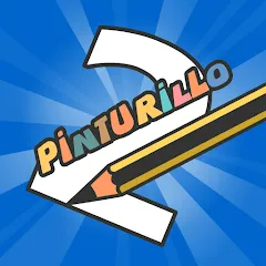 Взломанная Pinturillo 2 - Draw and guess (Пинтурилло 2)  [МОД Меню] - последняя версия apk на Андроид