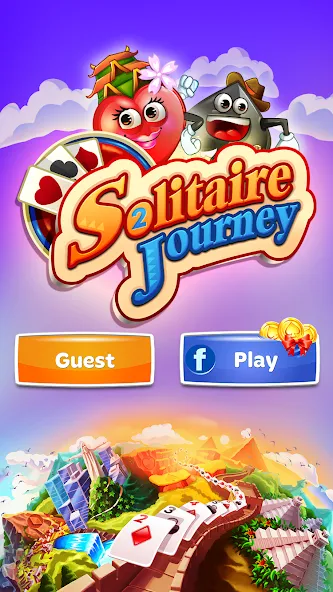 Solitaire Journey (Солитер Джорни)  [МОД Много денег] Screenshot 5