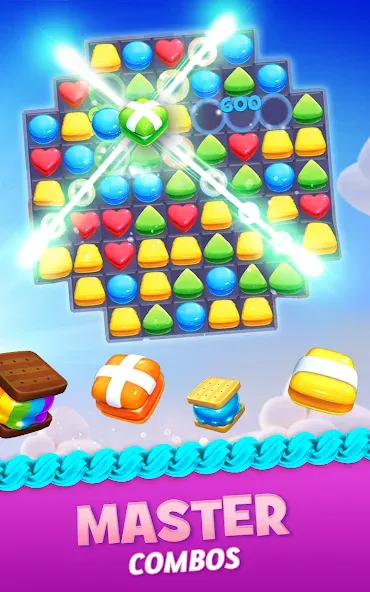 Cookie Jam Blast™ Match 3 Game (Куки Джем Бласт)  [МОД Mega Pack] Screenshot 5