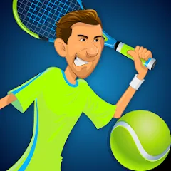 Взлом Stick Tennis (Стик Теннис)  [МОД Бесконечные монеты] - последняя версия apk на Андроид