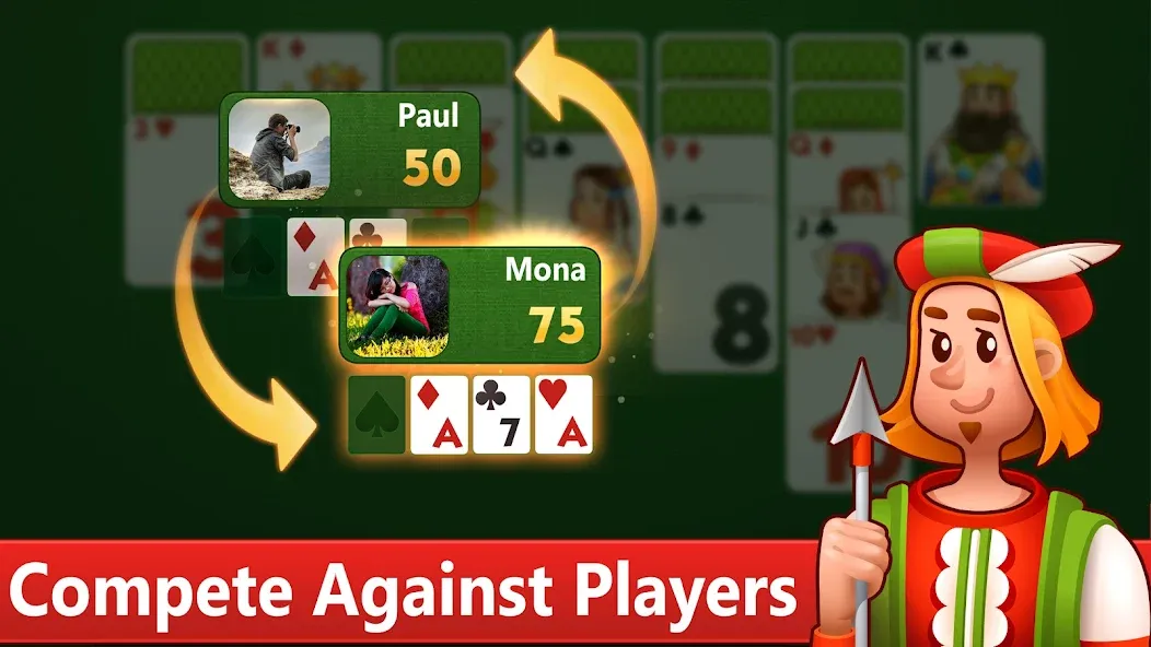 Klondike Solitaire card game  [МОД Mega Pack] Screenshot 5