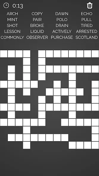 Crossword : Word Fill  [МОД Бесконечные деньги] Screenshot 3