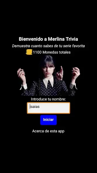 Merlina Trivia en Español  [МОД Unlocked] Screenshot 1